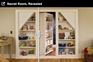 Secret rooms are becoming popular with homeowners